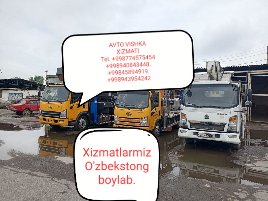 Avto Vishka xizmati. 24/7.