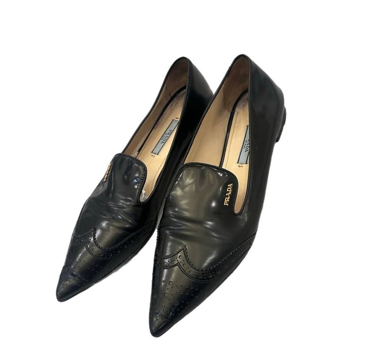 Винтажные лоферы  Prada