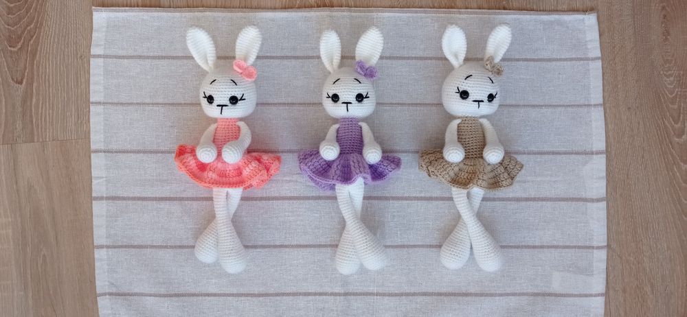 Ръчно изработени зайчета