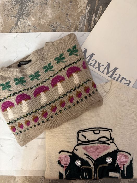 Оригинален пуловер oversize Weekend Max Mara, M/L