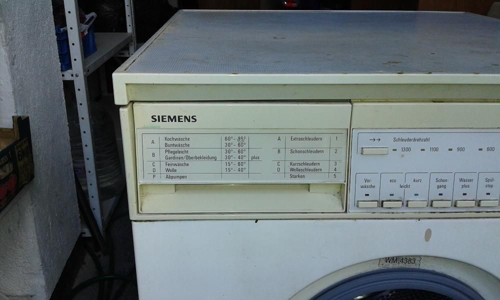Пералня Сименс WM4383 на части