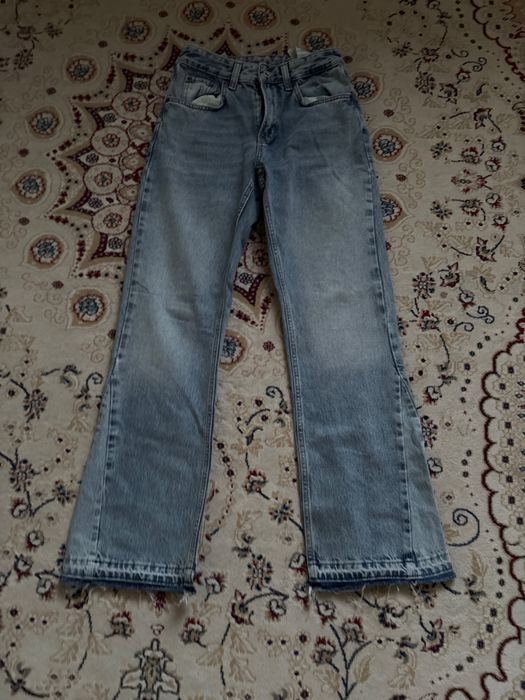 zara flared jeans