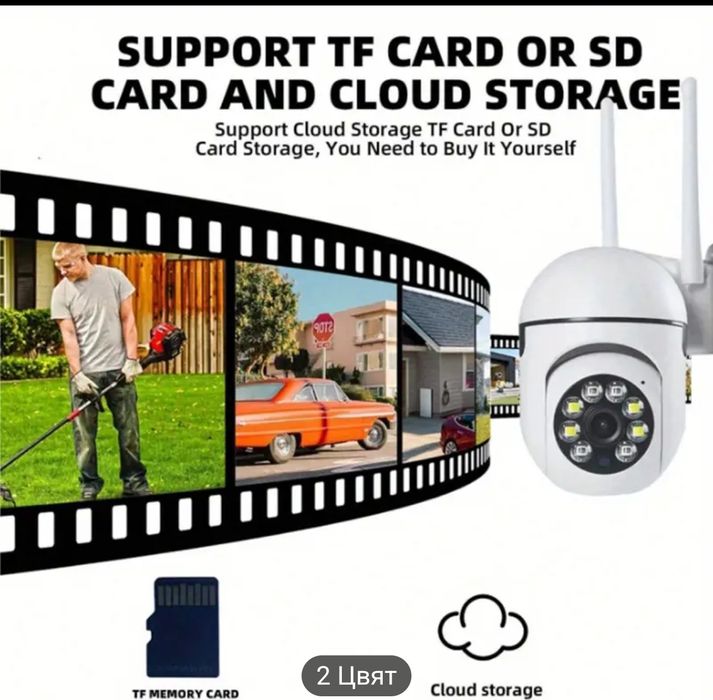 Бебефон безжичен 360 градуса нощен режим и звук