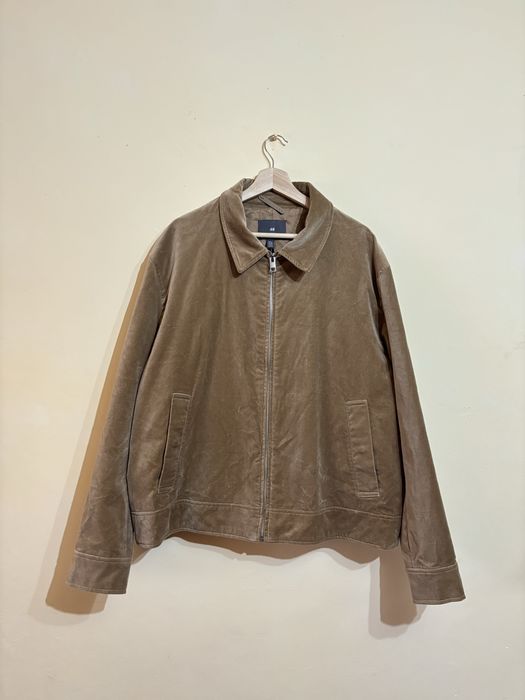 Geaca boxy maro deschis H&M barbati XXL