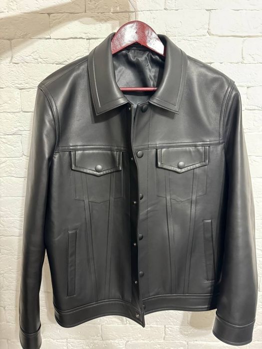 Мужская кожаная куртка