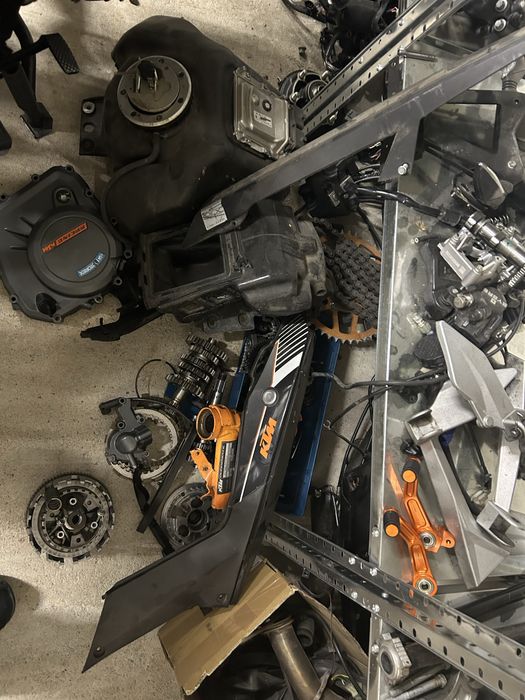 Ktm duke 390 2016 на части