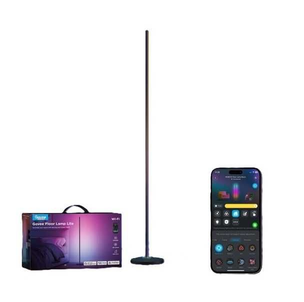 } Торшер Govee H8076 RGBIC 1000Lm Black