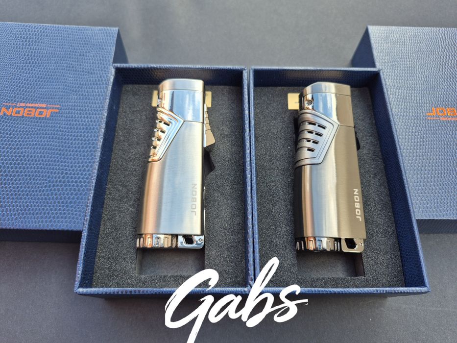 Запалка за пури JOBON в подаръчна кутия,два цвята L-0327