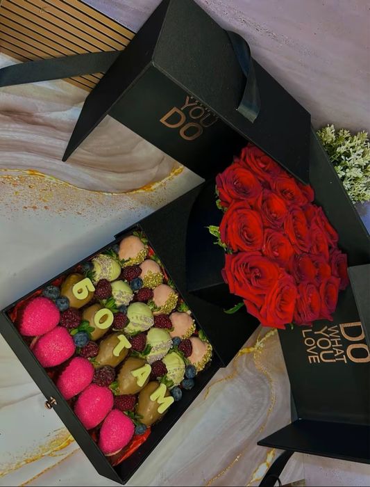 Тәтті клубника в шоколаде — доставка бар