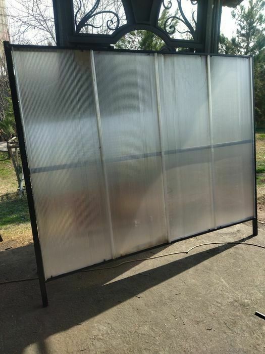 Забор из профнастила