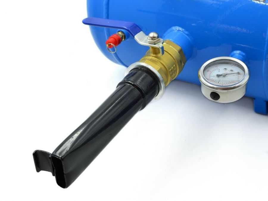 Полска Бутилка за шоково помпане на гуми - бустер 40 литра HAWEK