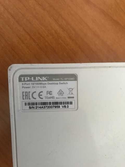 Switch tp model TL SF1008D