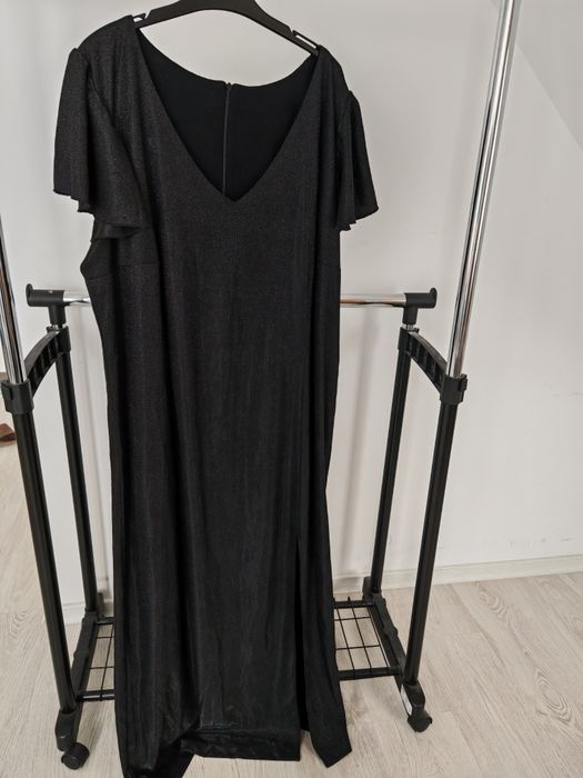 Rochie neagra cu sclipici