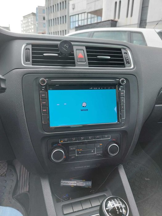 Navigatie Android Passat Skoda Waze YouTube GPS BT