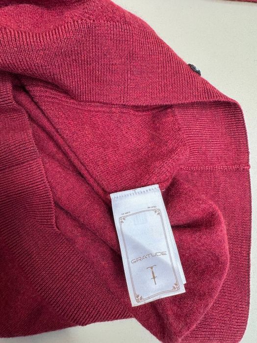 GRATUDE поло-свитер 100% шерст