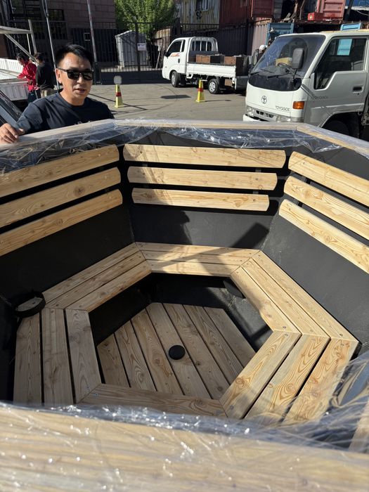 Купель банный чан