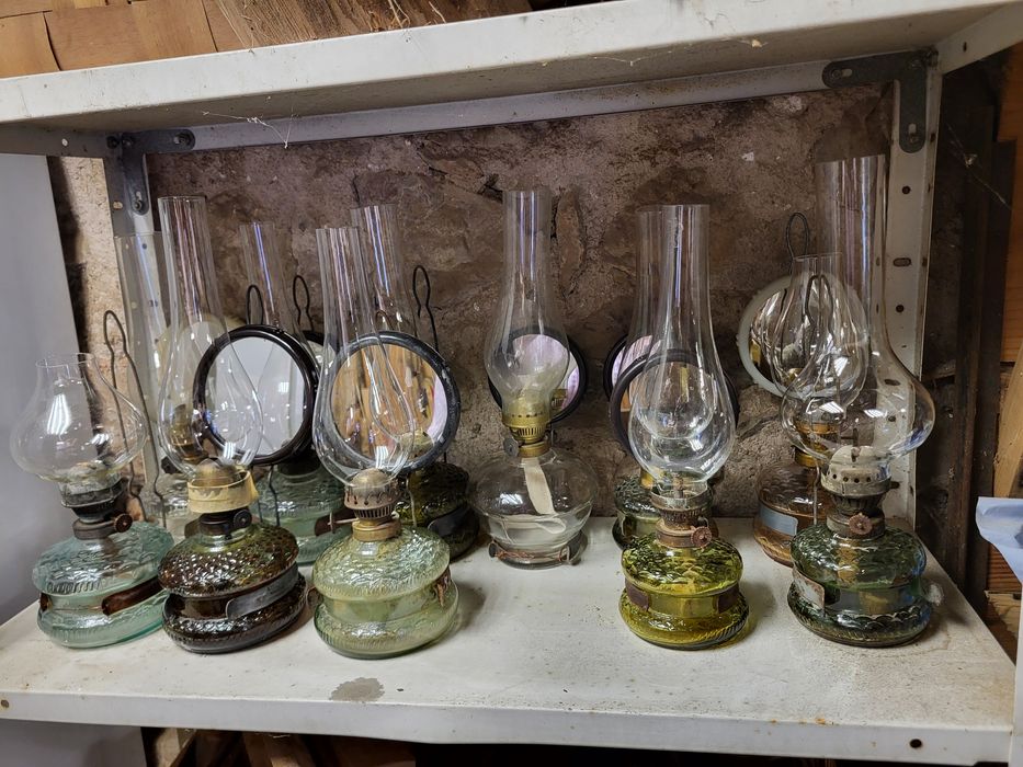 Продавам ретро газени лампи
