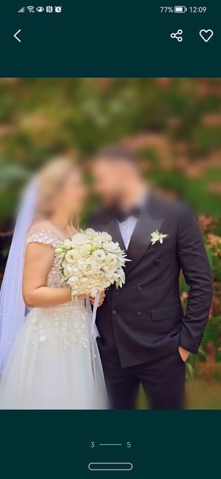 Rochie mireasa superbă ,  ca noua