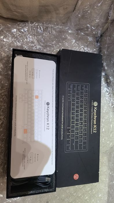 Нова механична Мини Клавиатура Keychron K12