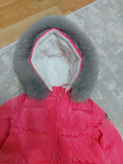 Зимний тёплый комбинезон для девочки