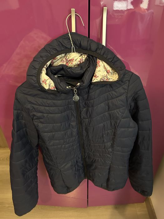 Geaca fas primavara/toamna bleumarin