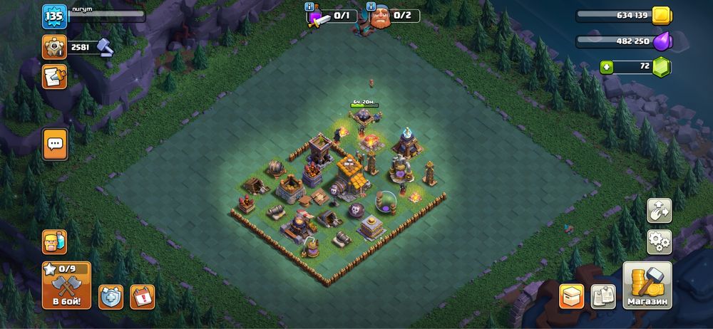 Клаш оф кланс акаунт