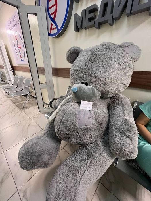 Тедди мишка новая 2х метровая