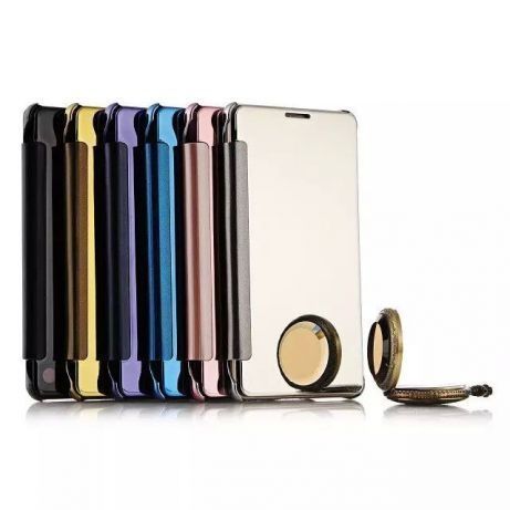 Husa flip clear view pentru Samsung Galaxy J7 2017