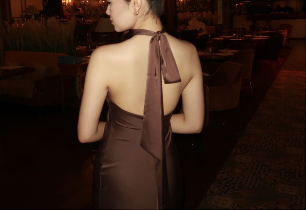 Красивое вечерное платье