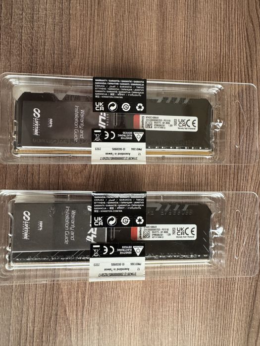 Ddr4 kingston fury beast 8gb (х2) 3200 rgb