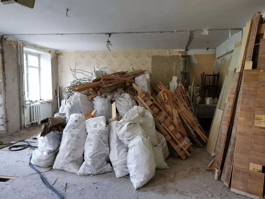 Демонтаж в городе Костанай