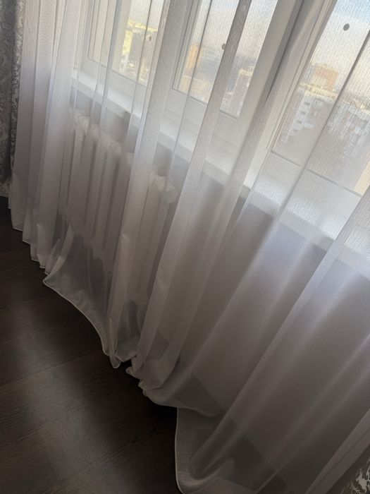 Продам белую тюль
