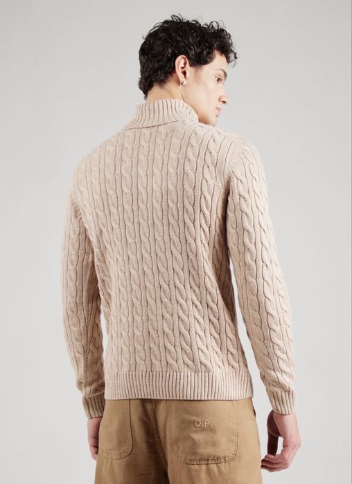 Jack & Jones Cable Knit Turtle Neck Jumper  мъжко поло - L