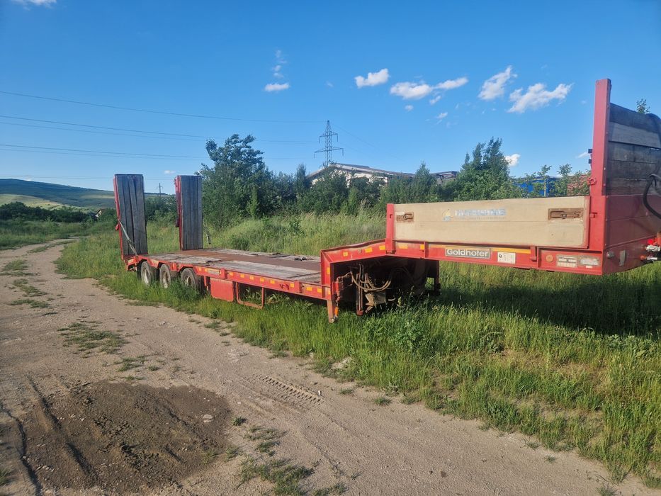 De vanzare trailer   Goldhoferr transport utilaje