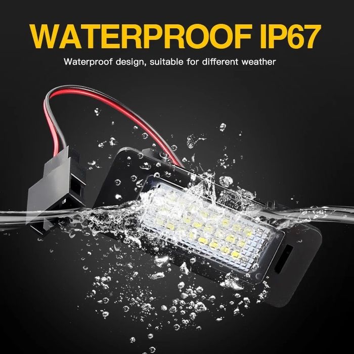 Lampi LED numar Audi A1 A4 B8 A5 A6 A7 Q5 TT