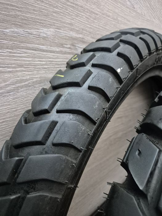 Set anvelope moto 90 90 21 cu 150 70 18 Heidenau K60 dot 4224 si 2021