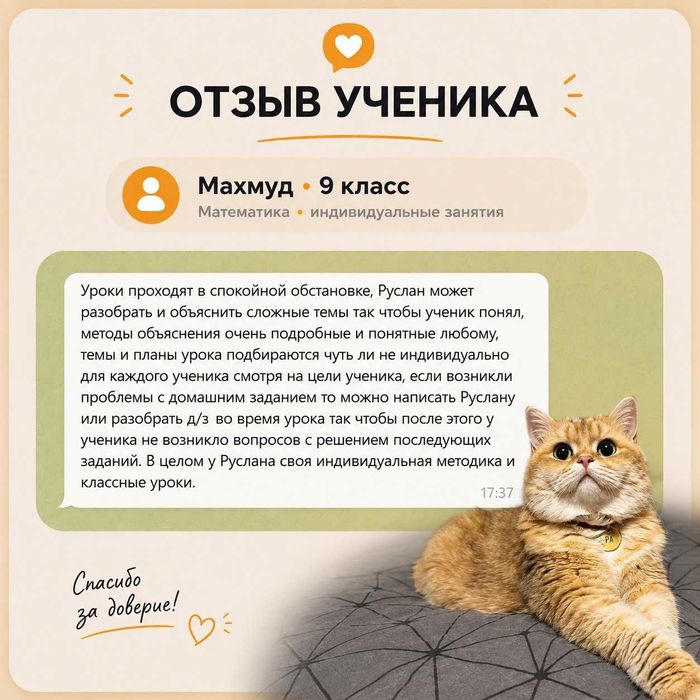 Репетитор по математике и физике / онлайн / индивы и мини-группы