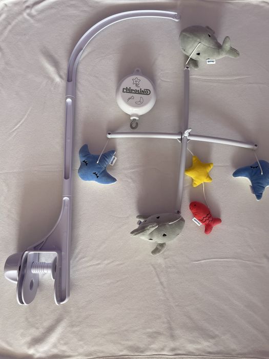 Музикална играчка за легло Chipolino Морски свят, Многоцветна