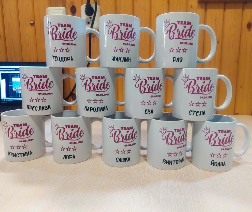 Изработка и печат на тениски и сувенири по дизайн на клиента