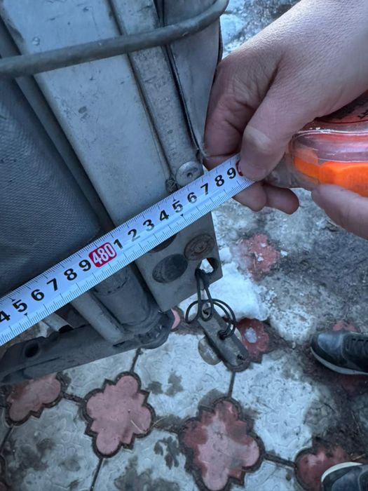 Снята с мерседеса спринтера тент