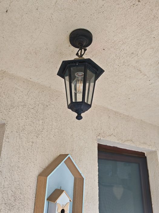 Lampă de exterior  felinar, rezistentă la apa,  E27