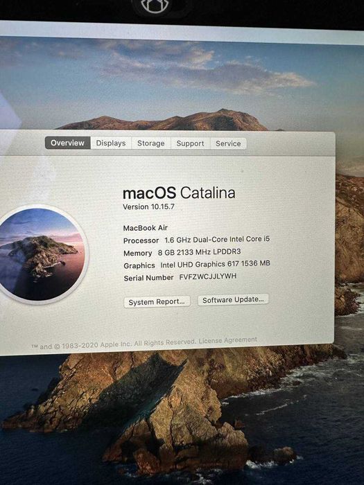 MacBook Air (Retina, 13-inch, 2019)