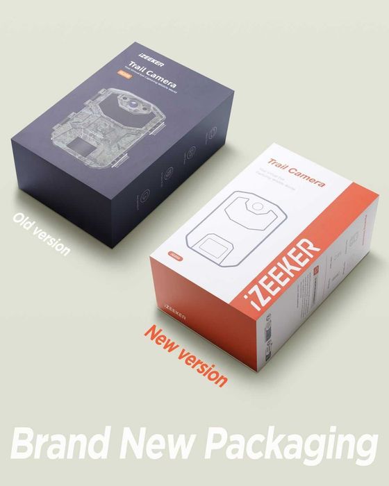 iZEEKER камера за проследяване, HD ловна камера с 940nm без подсветка