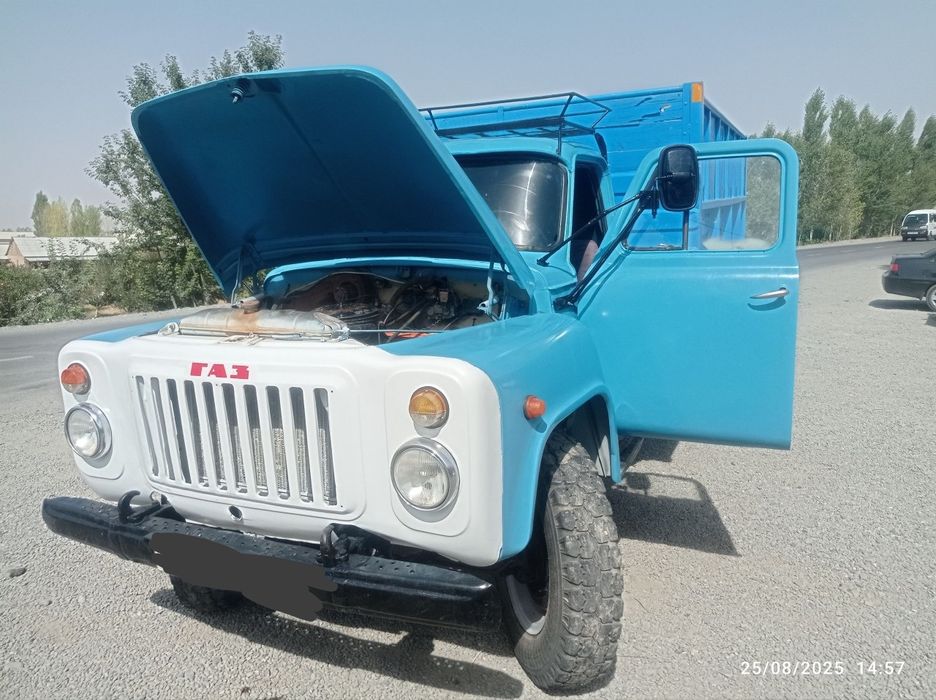 Газ 53 на ходу все работает как положено