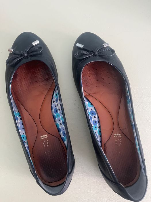 Ecco черни балерини