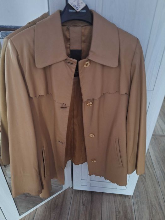 Куртка кожаная б/у