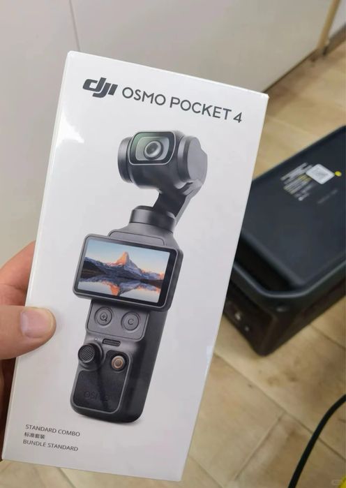 DJI Osmo Pocket 4 camera stabilizata 4K gimbal NOU