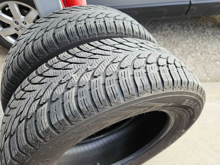 2бр. 225/65 17 зимни гуми NOKIAN 6-6.5mm SUV