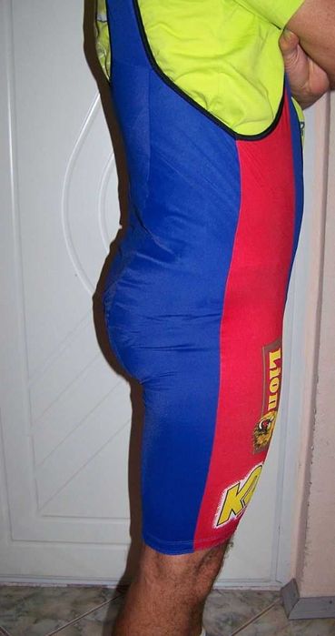 Pantaloni ciclism cu bretele mar.S-M si M/L