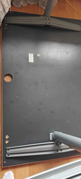 Birou blat mare 140x90 cm picioare reglabile pe inaltime